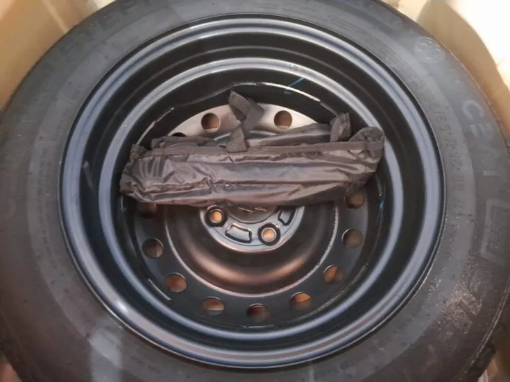 2023 Citroen C3/1.2 NEW FEEL 61KW M/T – Spare Wheel