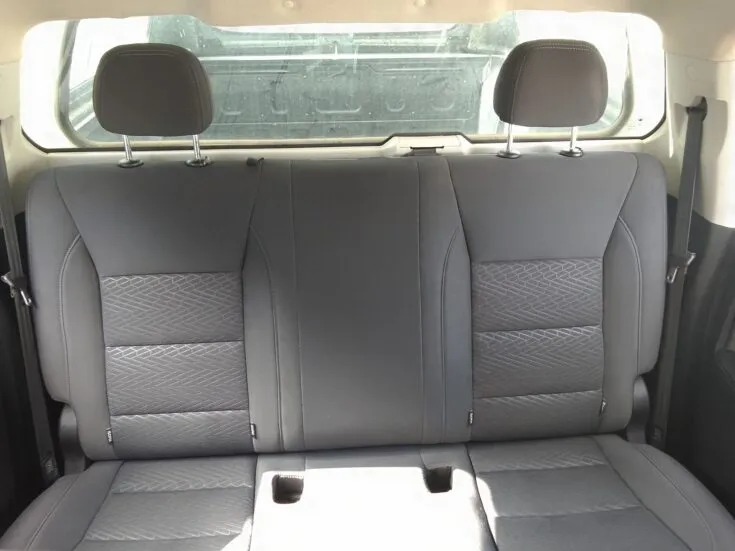 2023 Great Wall P Series Passanger/2.0 TD SX D/CAB 4X4 – Rear Seats